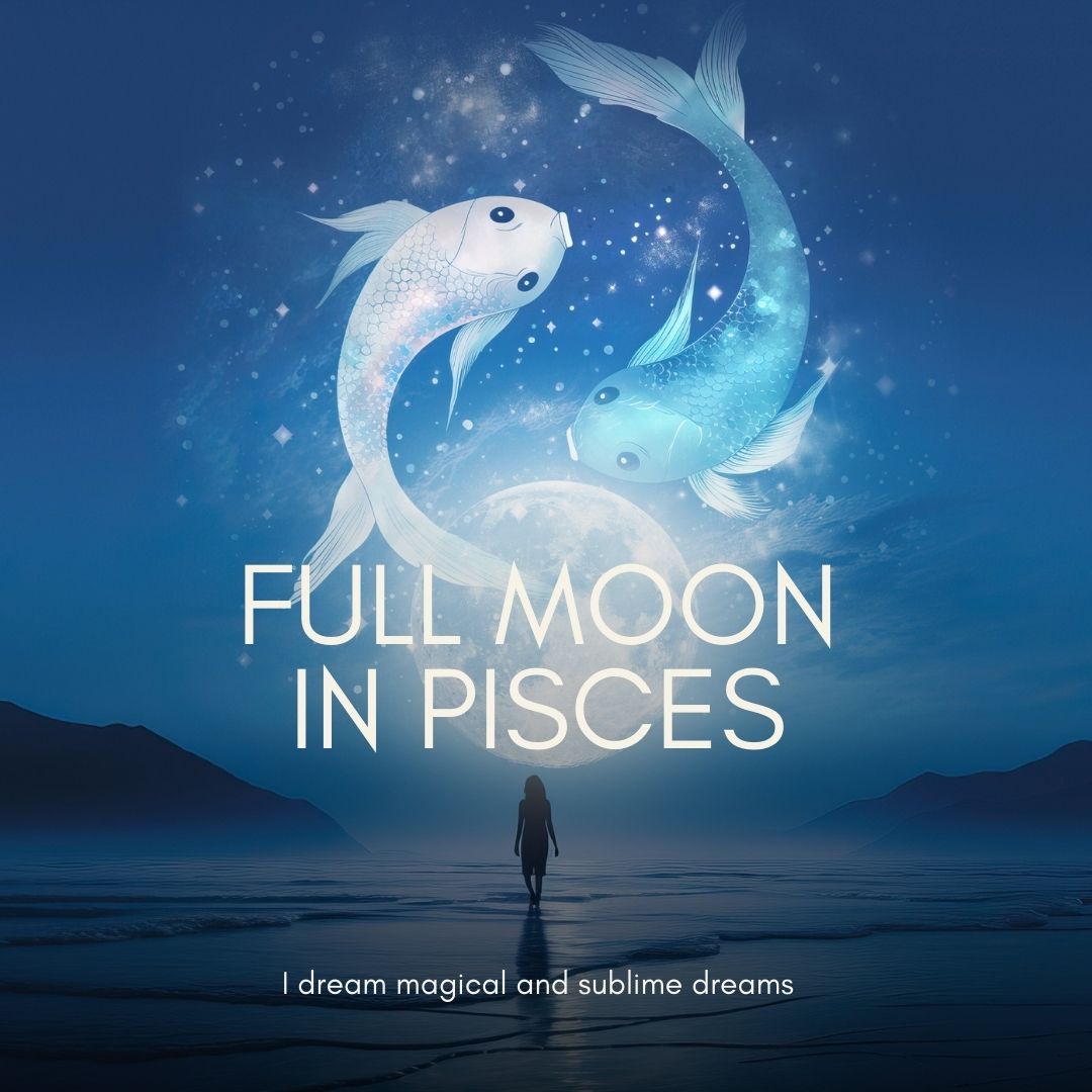 Dive into Cosmic Delights: Navigating the Super Blue Moon in Pisces with a Retrograde Twist - The Mystical Moon Online Store