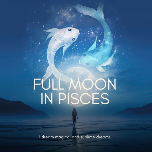 Dive into Cosmic Delights: Navigating the Super Blue Moon in Pisces with a Retrograde Twist - The Mystical Moon Online Store