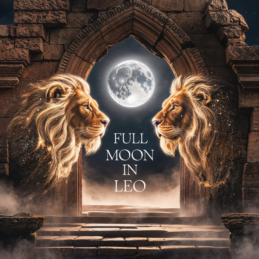 Embrace Your Inner Radiance: The Full Snow Moon in Leo - The Mystical Moon Online Store