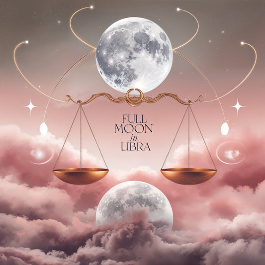 Full Moon in Libra – Reclaiming Balance, Beauty, and Truth - The Mystical Moon Online Store