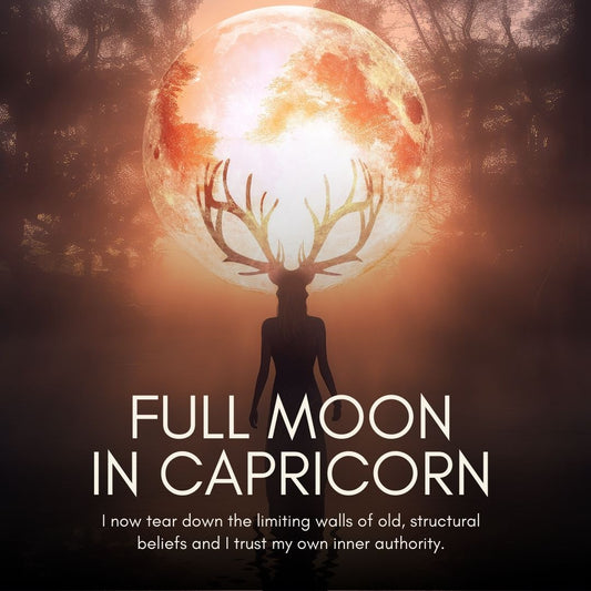 Harnessing The Full Moon in Capricorn: Manifesting with Lunar Energy - The Mystical Moon Online Store