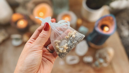 Making a Mojo Bag for Good Sleep - The Mystical Moon Online Store
