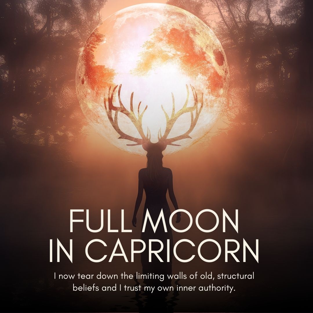 Manifesting Ambitions: Full Moon in Capricorn Spell โจ๐ - The Mystical Moon Online Store