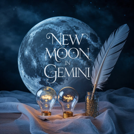 New Moon in Gemini: Clarity, Communication, and Conscious Creation - The Mystical Moon Online Store