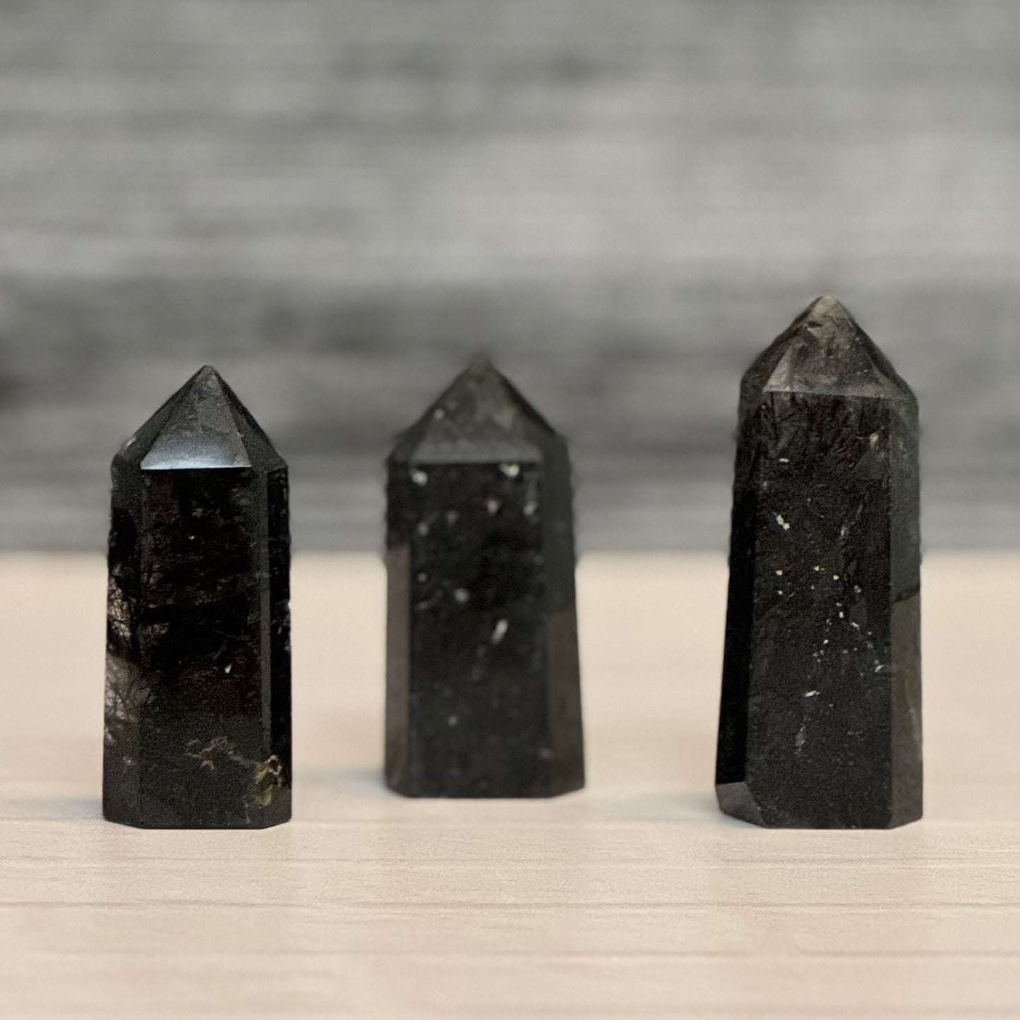 Black Tourmaline Tower crystal