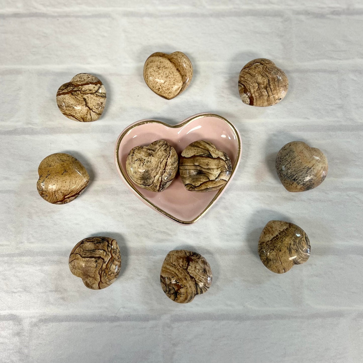 Picture Jasper Tumbled Heart