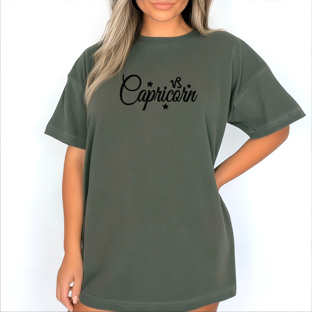 Capricorn shirt in moss