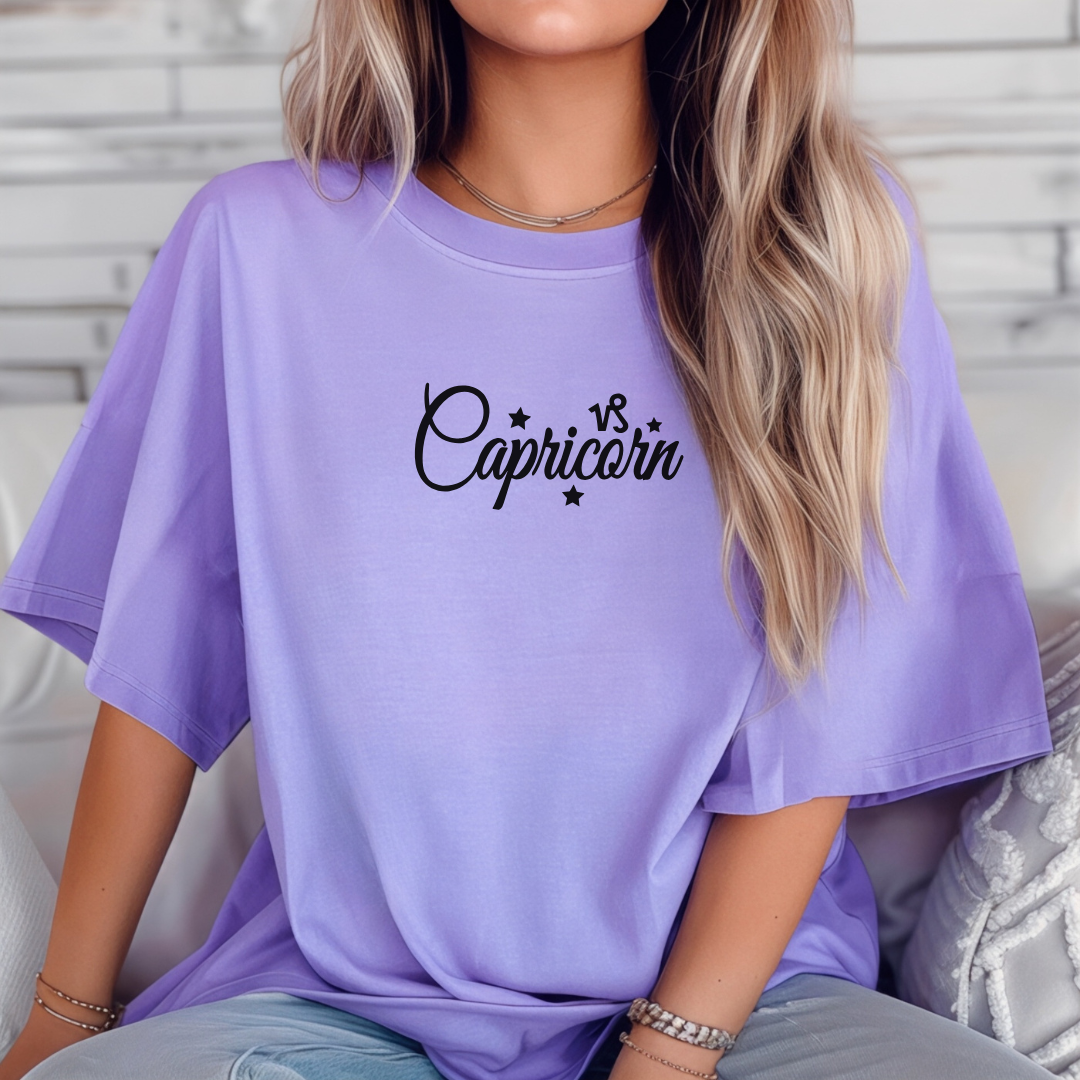 Capricorn shirt in violet