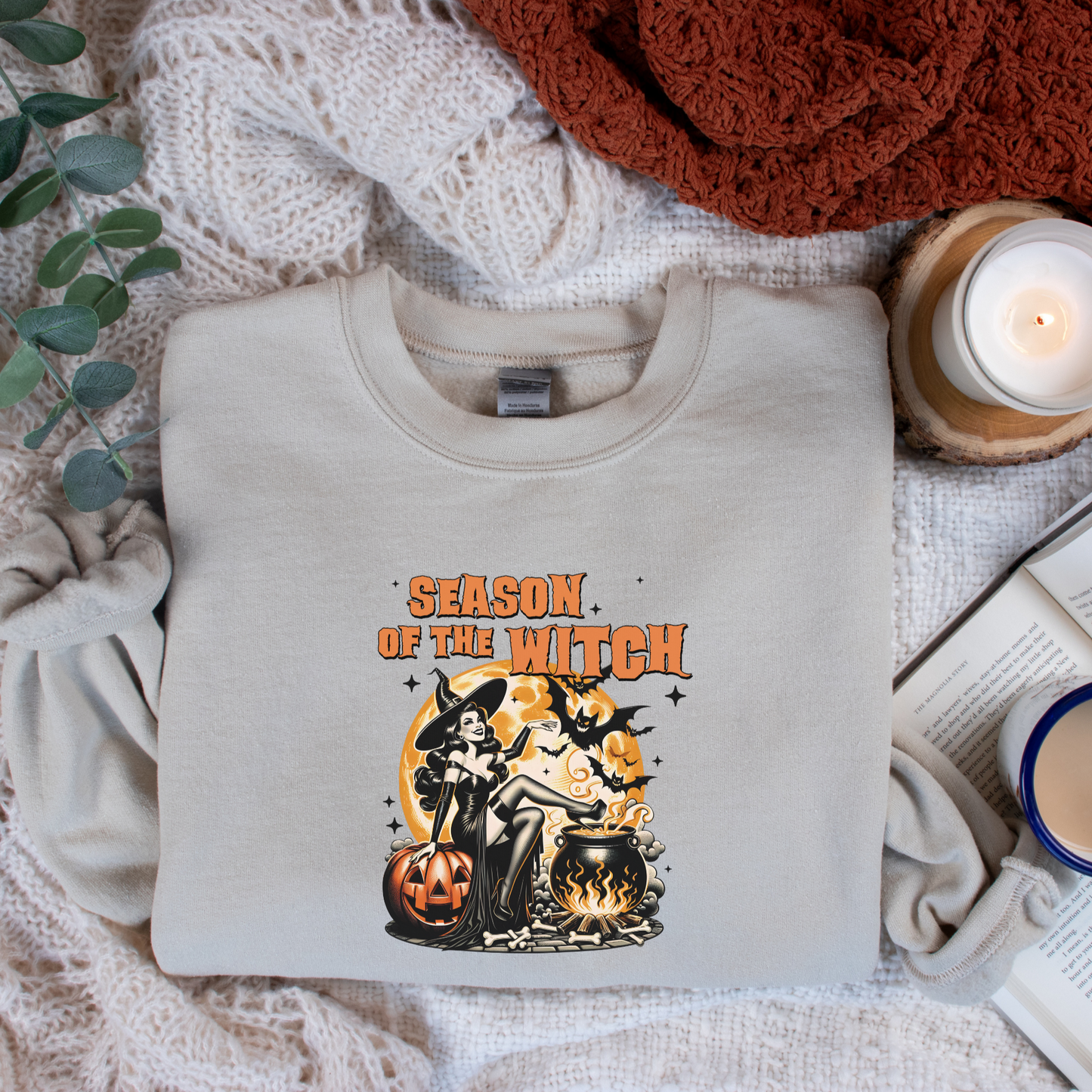 Sand Season of the witch sweater