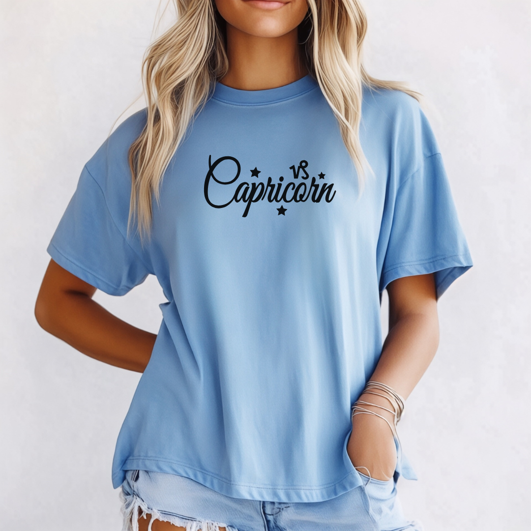 Capricorn shirt in washed denim