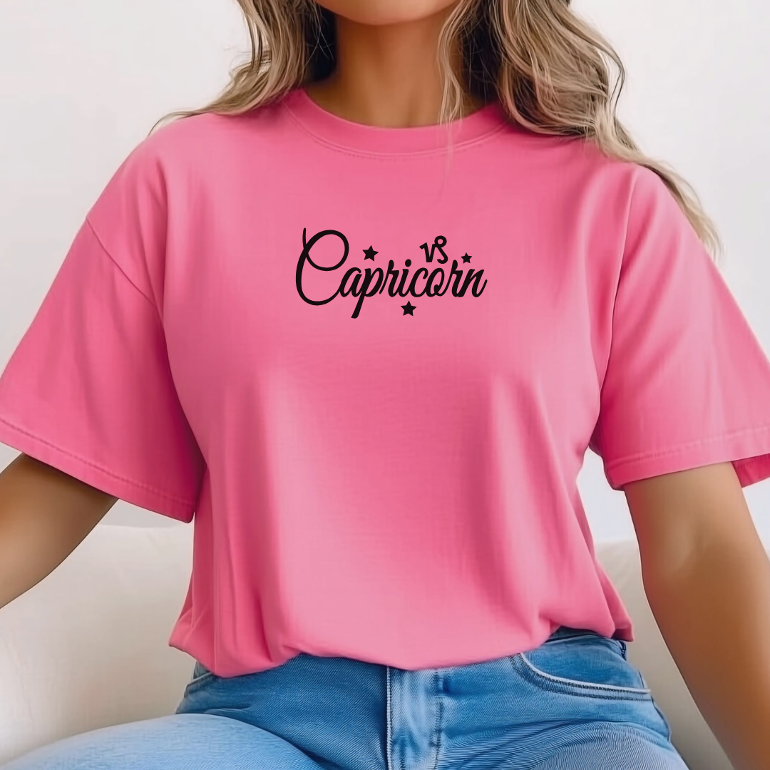 Capricorn shirt in crunchberry