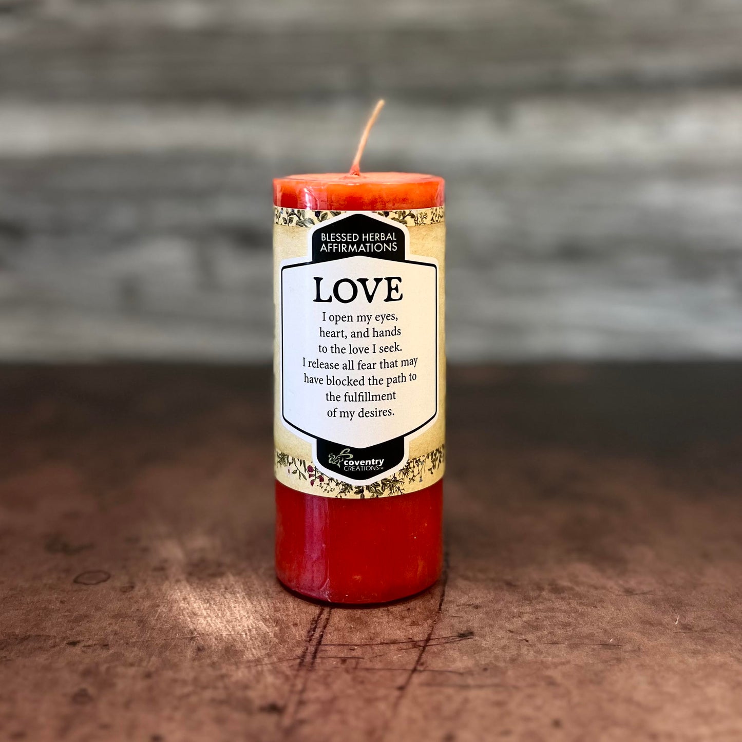 Affirmation Love Candle