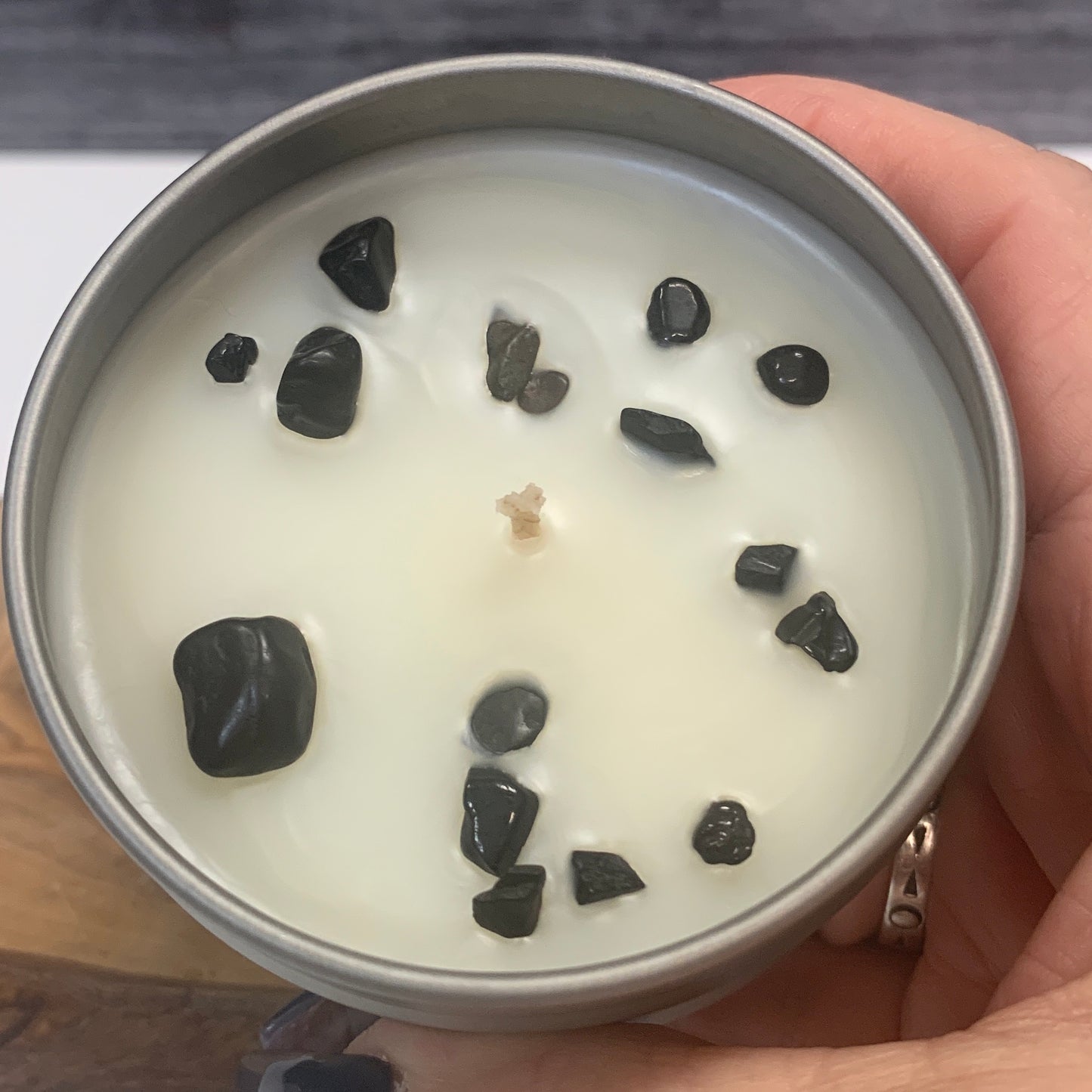 Healing Crystal Candle