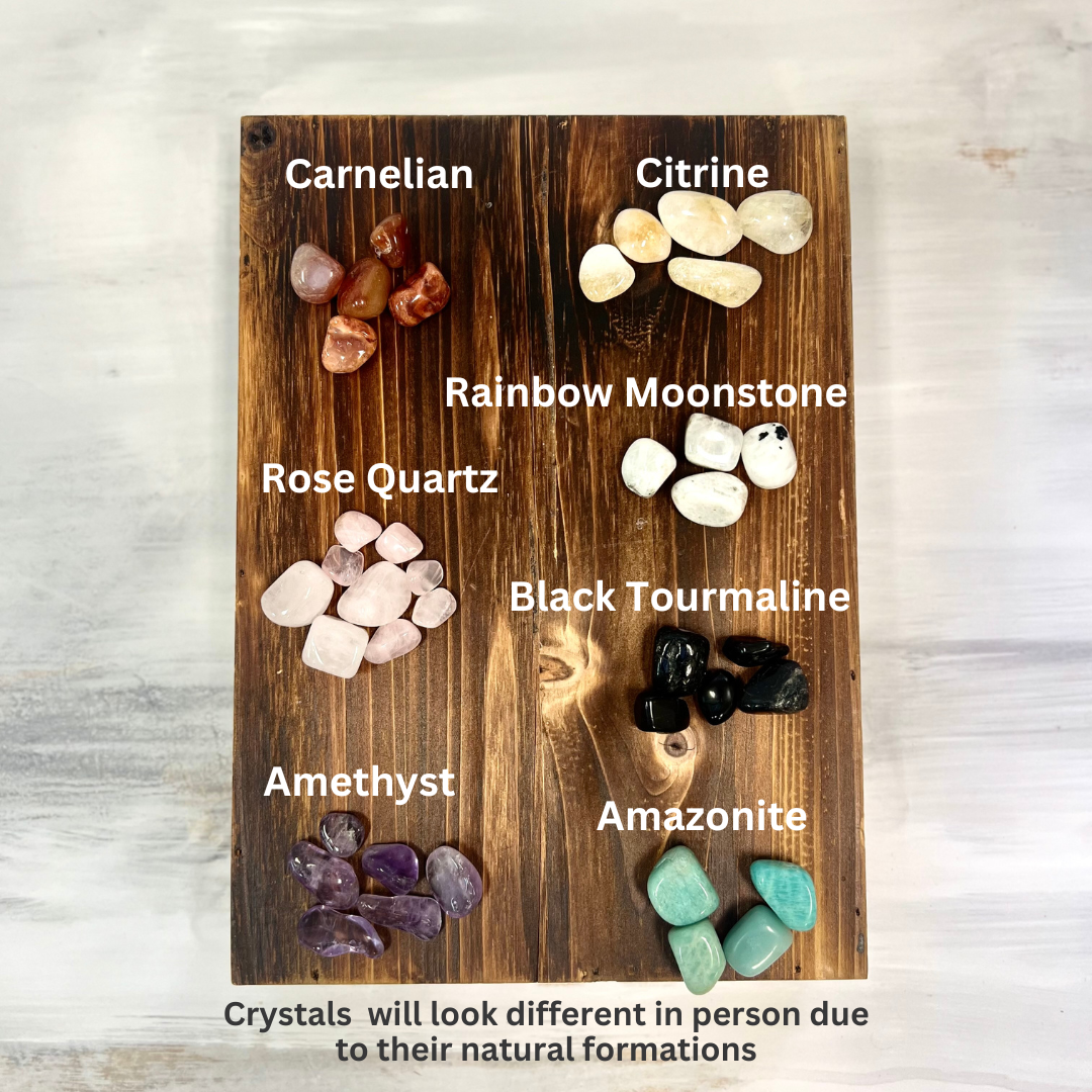 Custom Scented Crystal Candle - The Angel Wing Jar