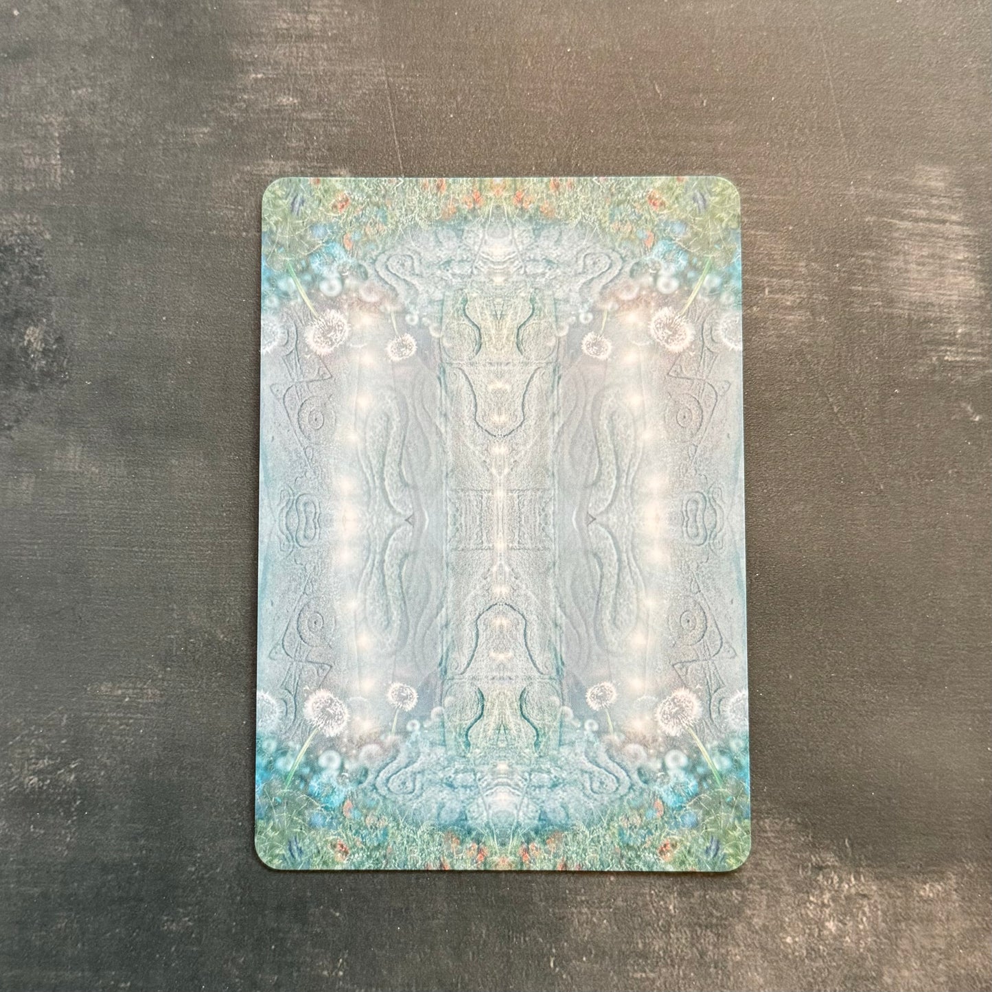 Back of card