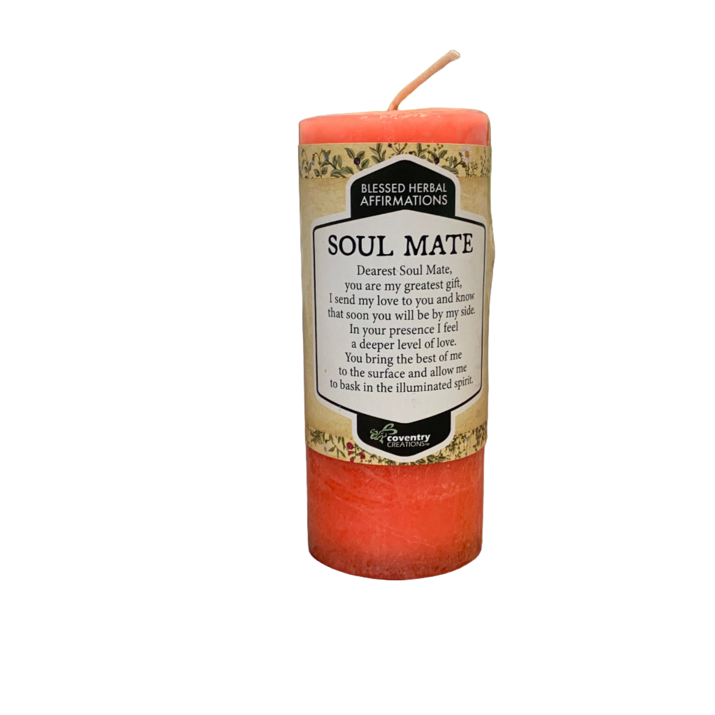 Affirmation Soul Mate Candle