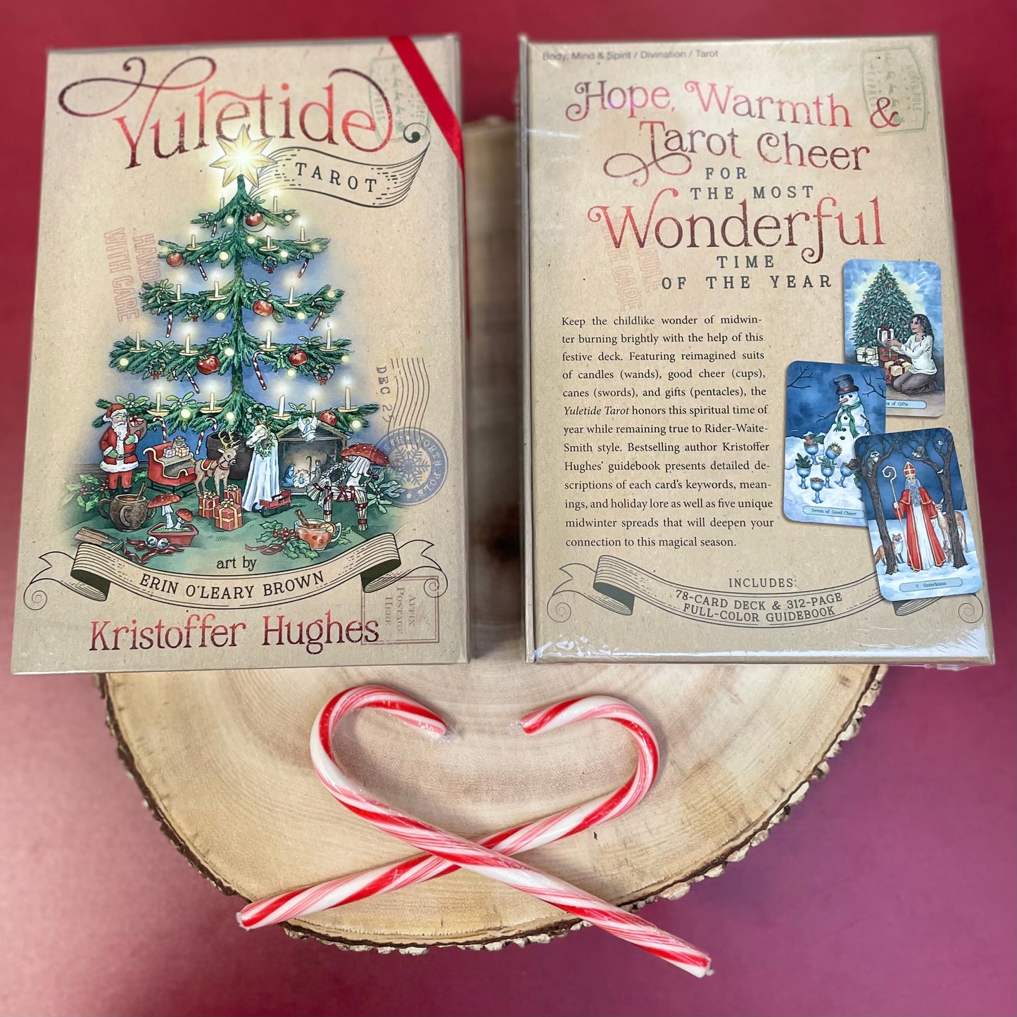 The Yuletide Tarot by Kristoffer Hughes- Christmas Tarot