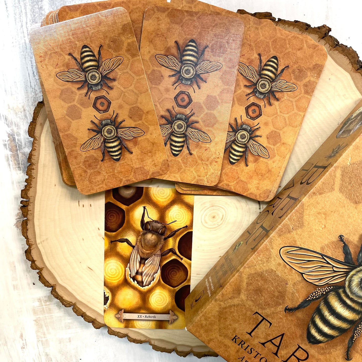 Bee Tarot Kit by Kristoffer Hughes, Nadia Turner