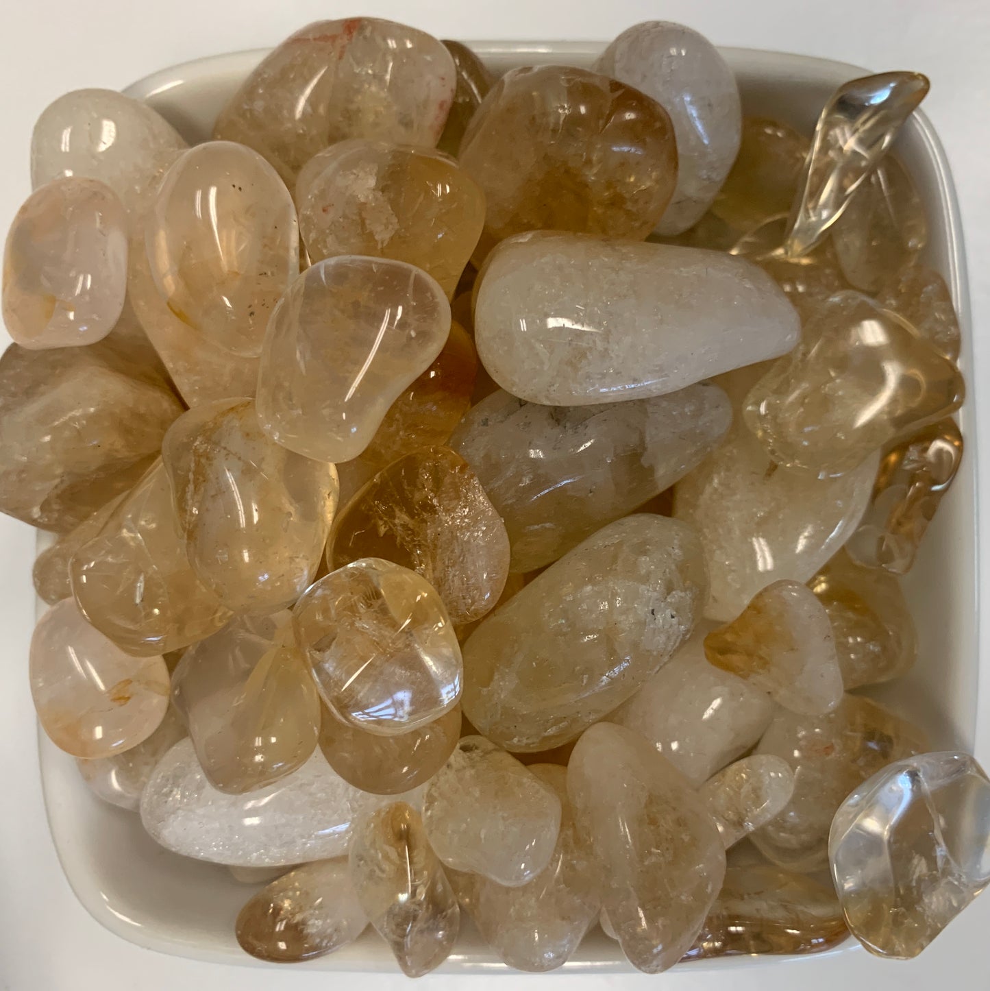 Citrine crystals