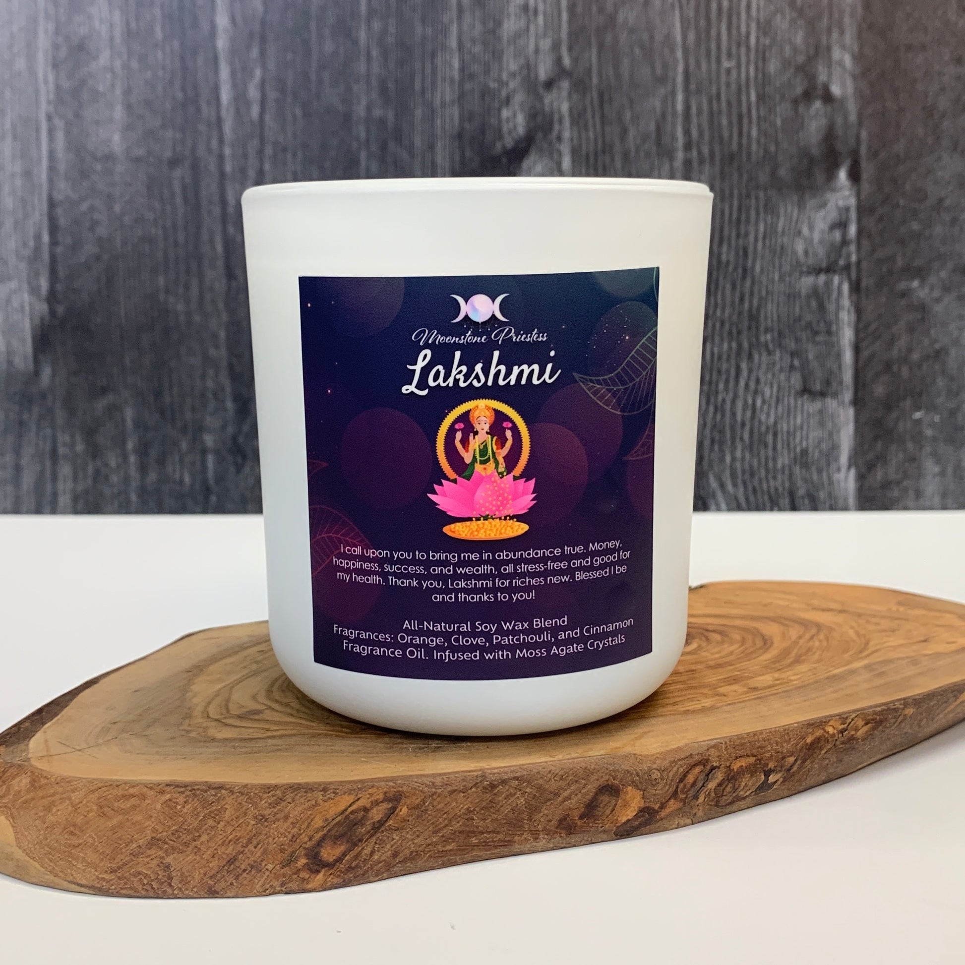 Lakshmi soy based candle