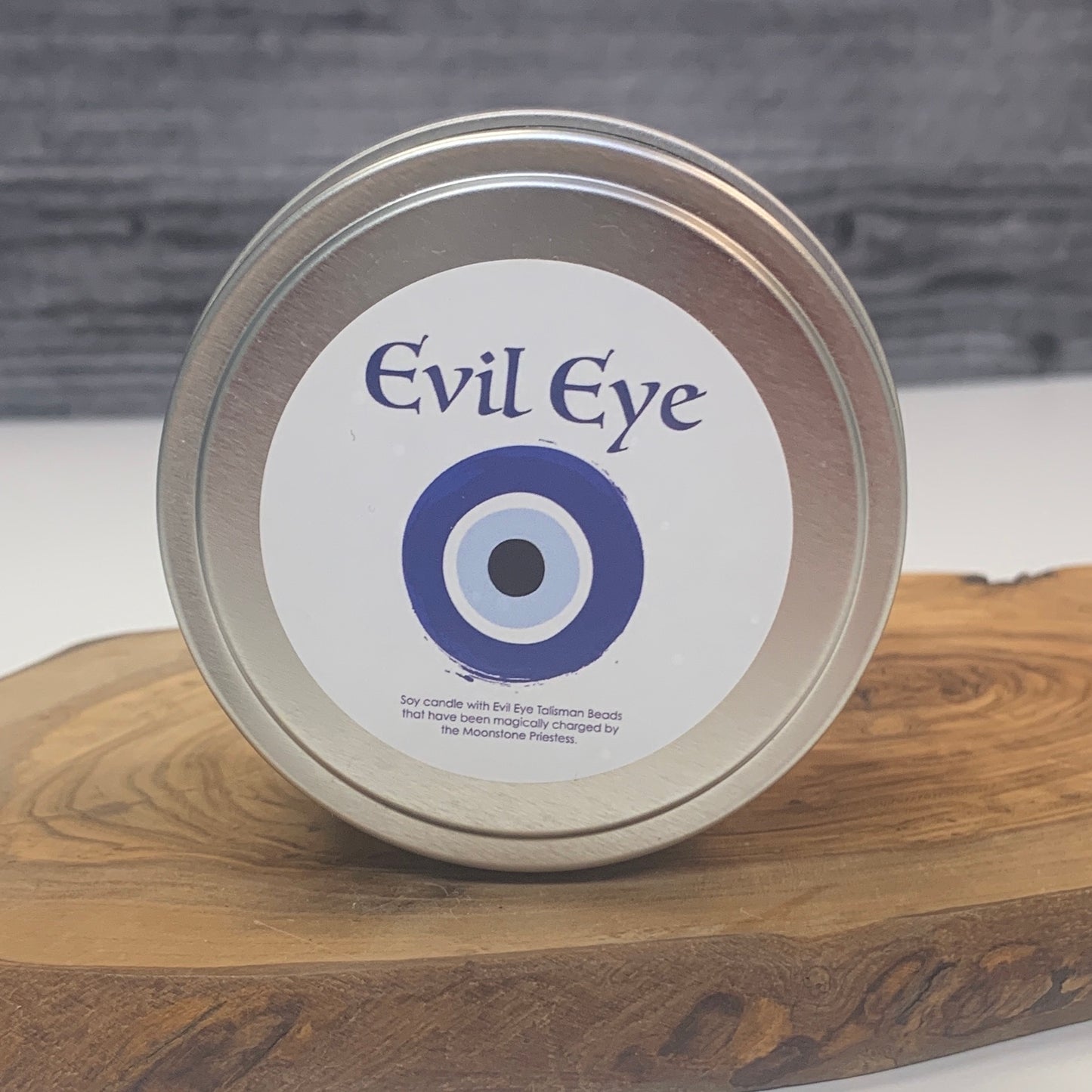 Evil Eye Protection Candle Travel Tin