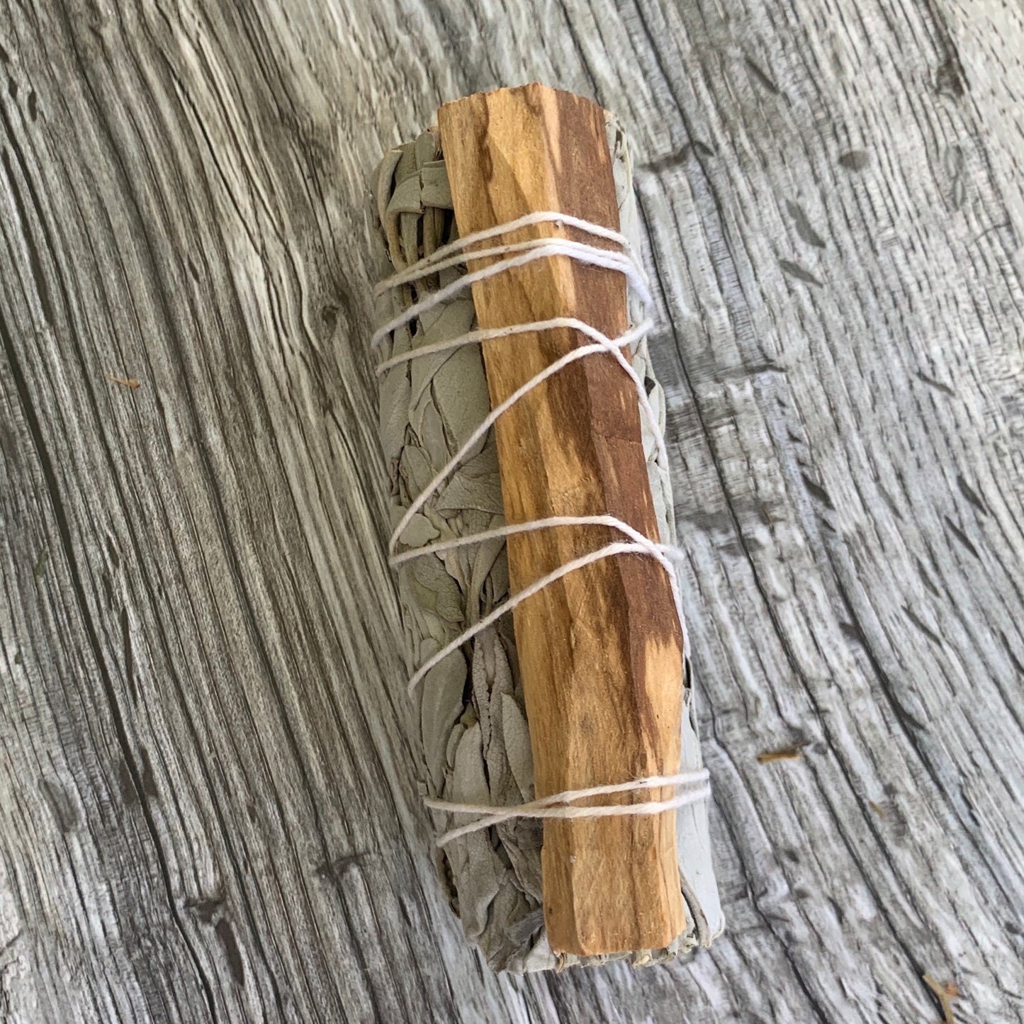 White Sage and Palo Santo Smudge