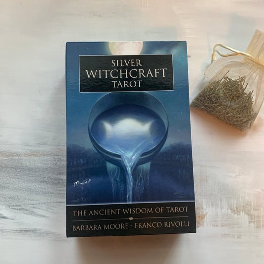 Silver Witchcraft Tarot Deck by Barbara Moore and Franco Rivolli