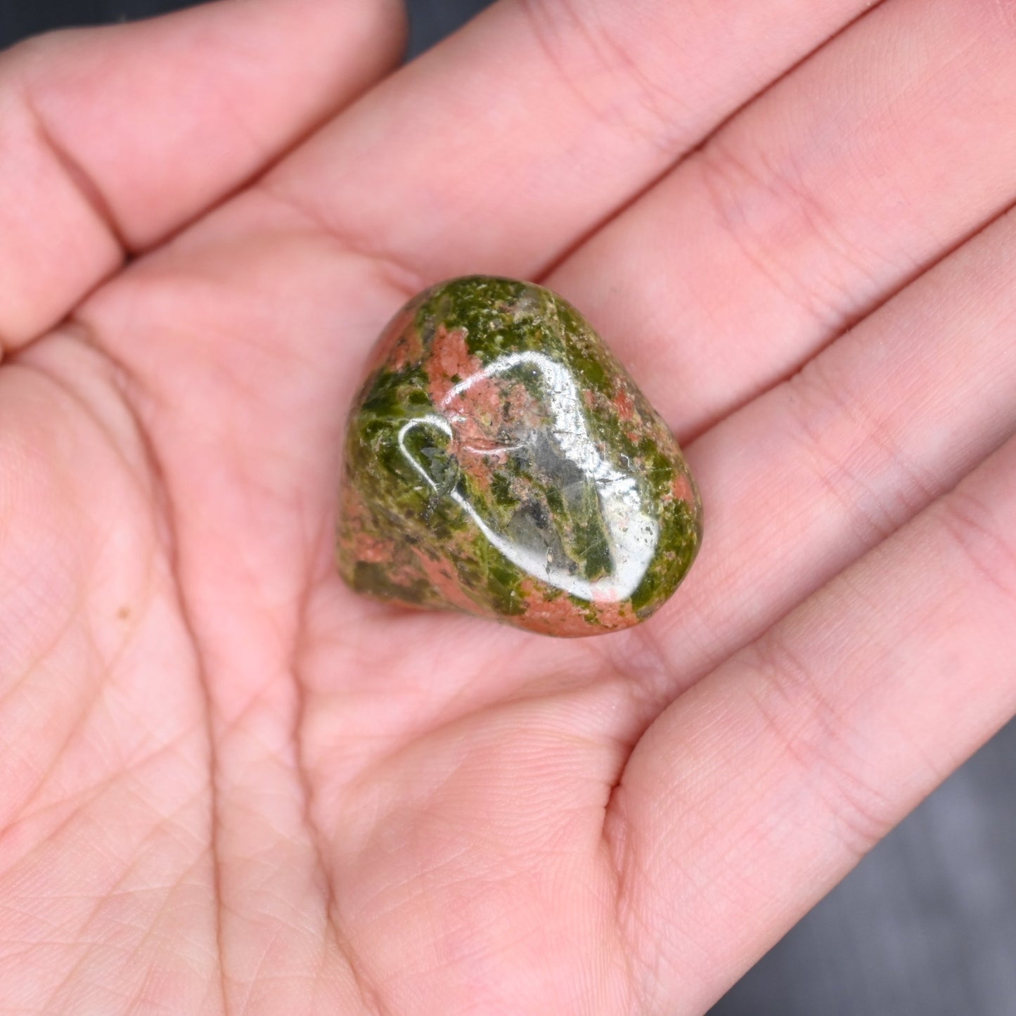 Unakite Tumbled Crystal