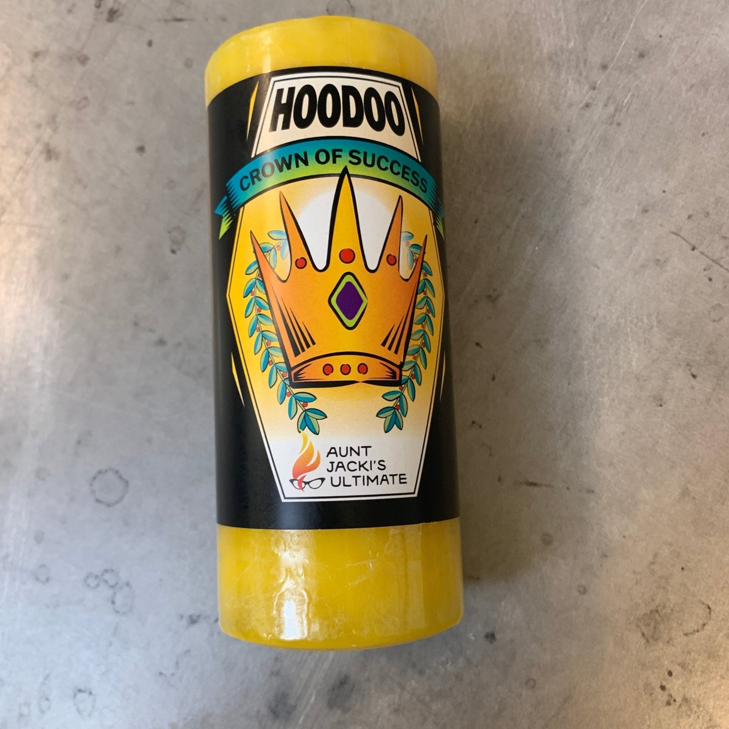 Aunt Jacki's Hoodoo Crown of Success Candle - The Mystical Moon Online Store