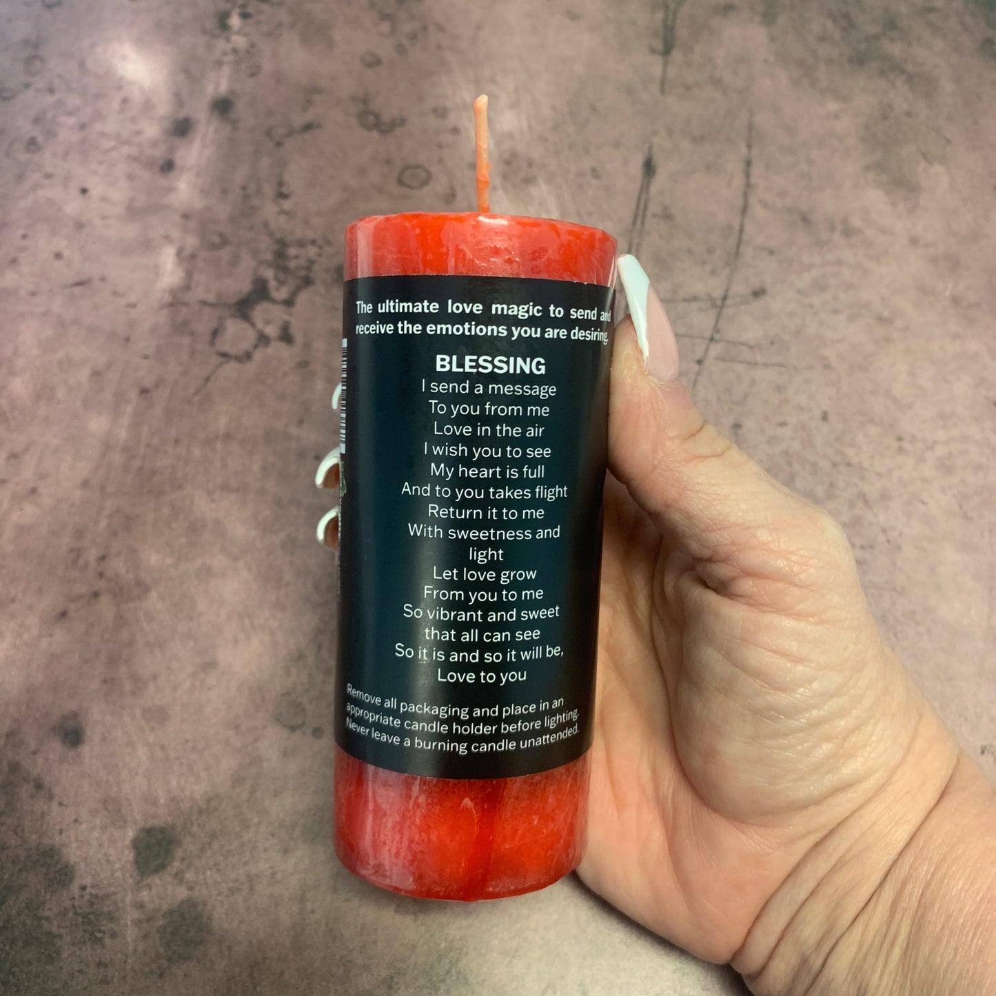 Aunt Jacki's Hoodoo Love Me Candle - The Mystical Moon Online Store