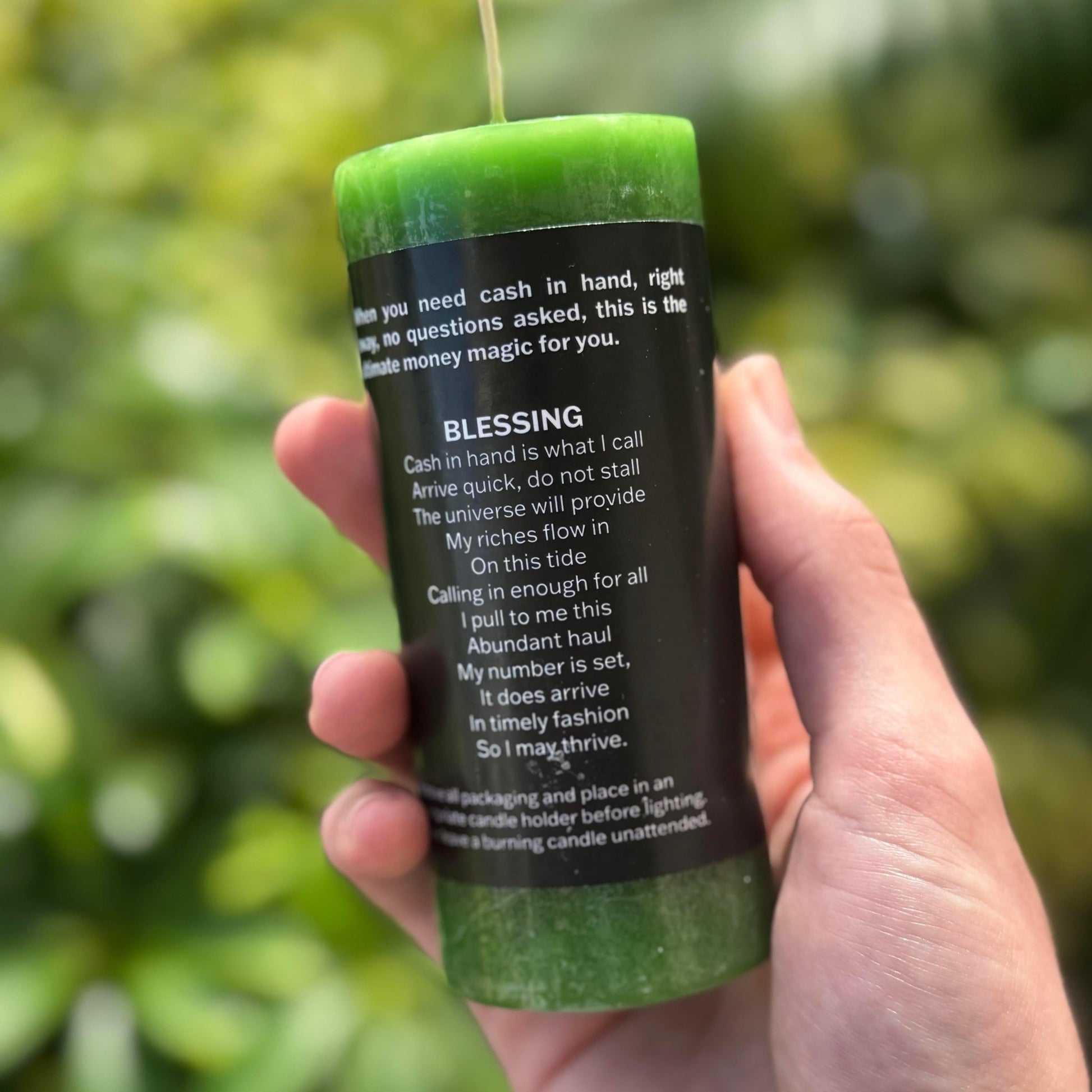 Aunt Jacki's Ultimate Quick Cash Candle - The Mystical Moon Online Store