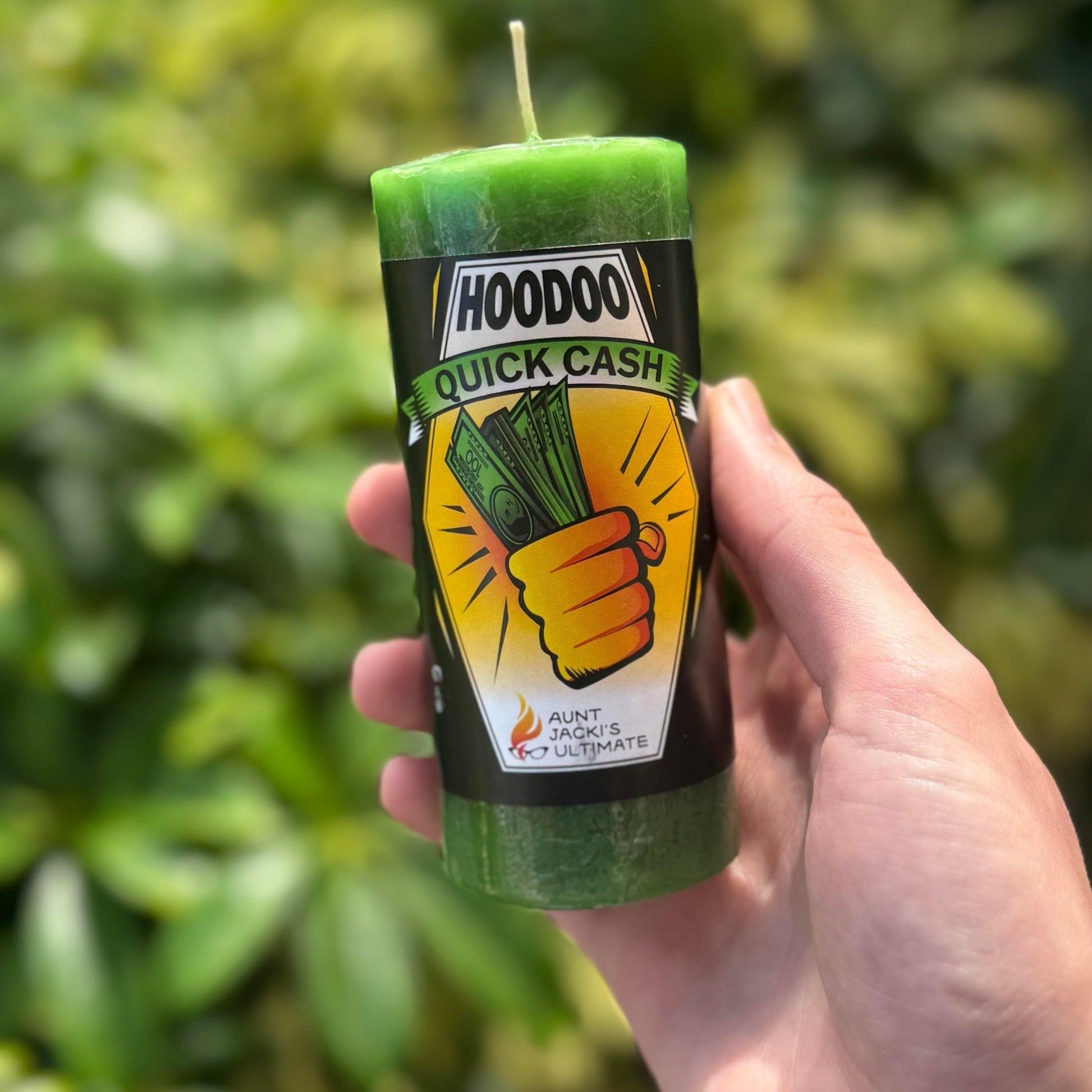 Aunt Jacki's Ultimate Quick Cash Candle - The Mystical Moon Online Store