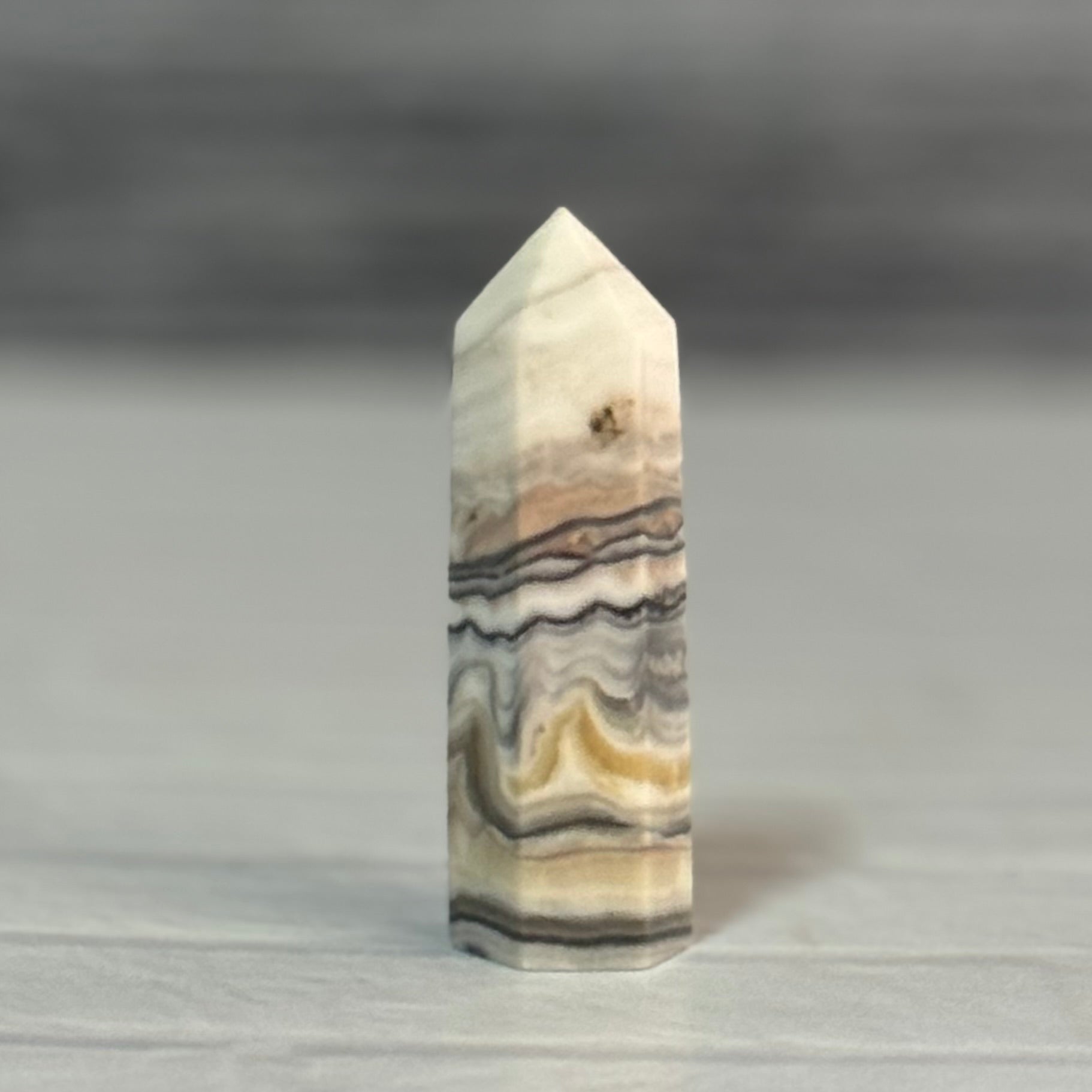 Banded Calcite Tower - The Mystical Moon Online Store