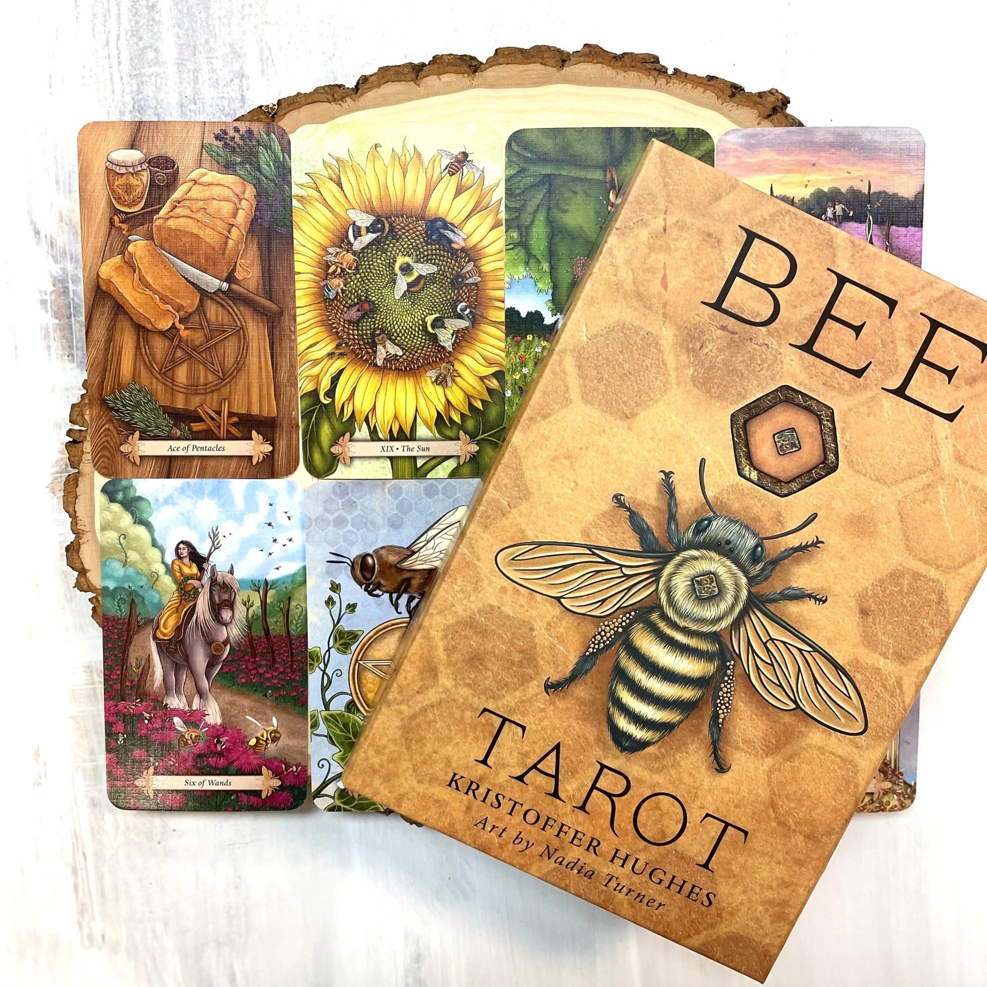 Bee Tarot Kit by Kristoffer Hughes, Nadia Turner - The Mystical Moon Online Store