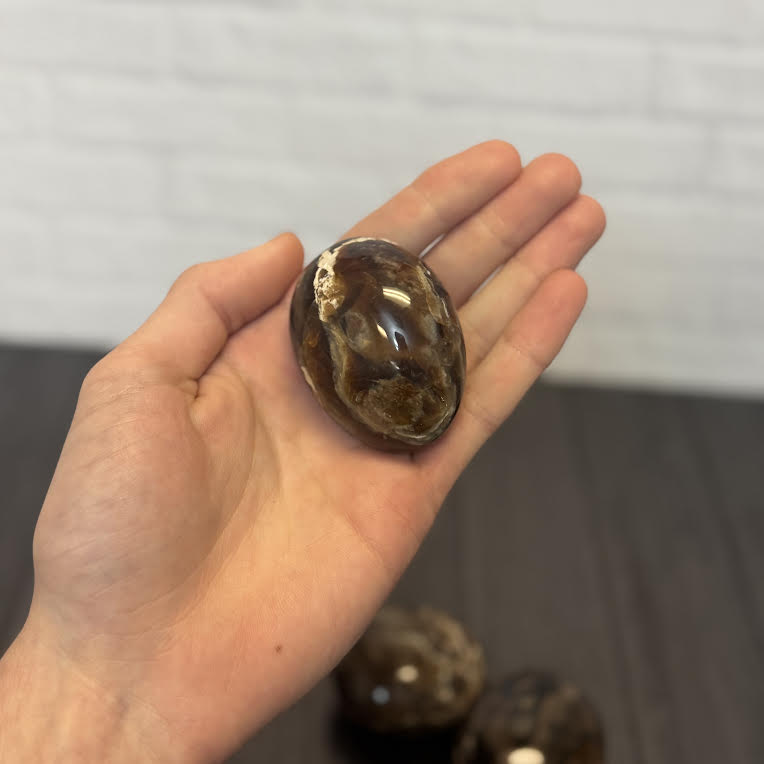 Black Opal Palm Stones - The Mystical Moon Online Store