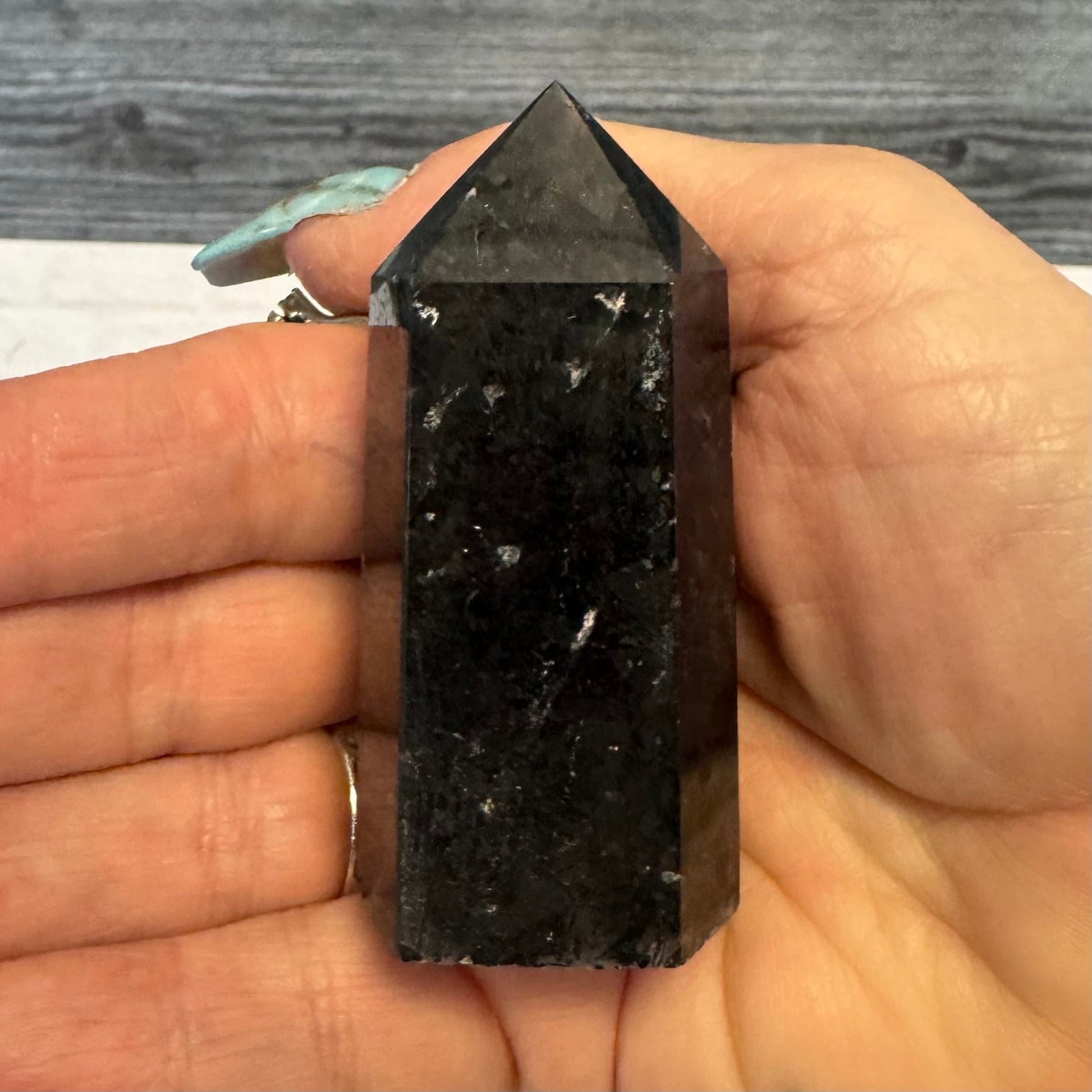 Black Tourmaline Tower 16 - The Mystical Moon Online Store