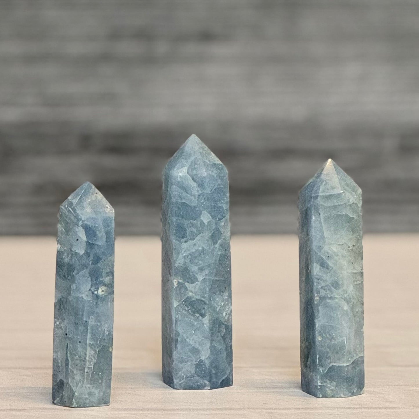 Blue Calcite Tower 18 - The Mystical Moon Online Store