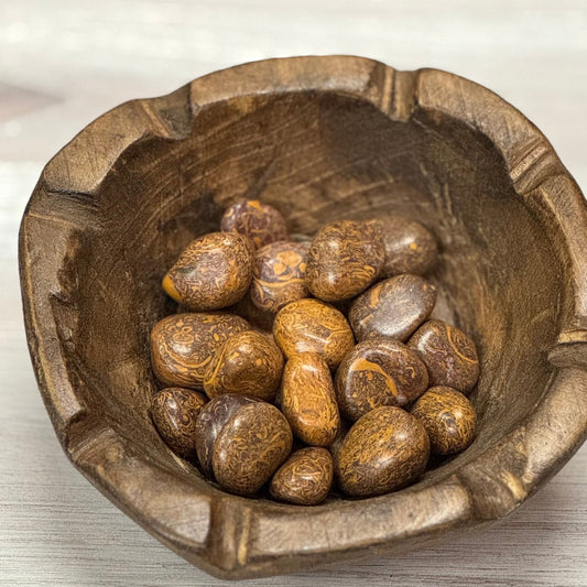 Calligraphy Stone Tumbled - The Mystical Moon Online Store