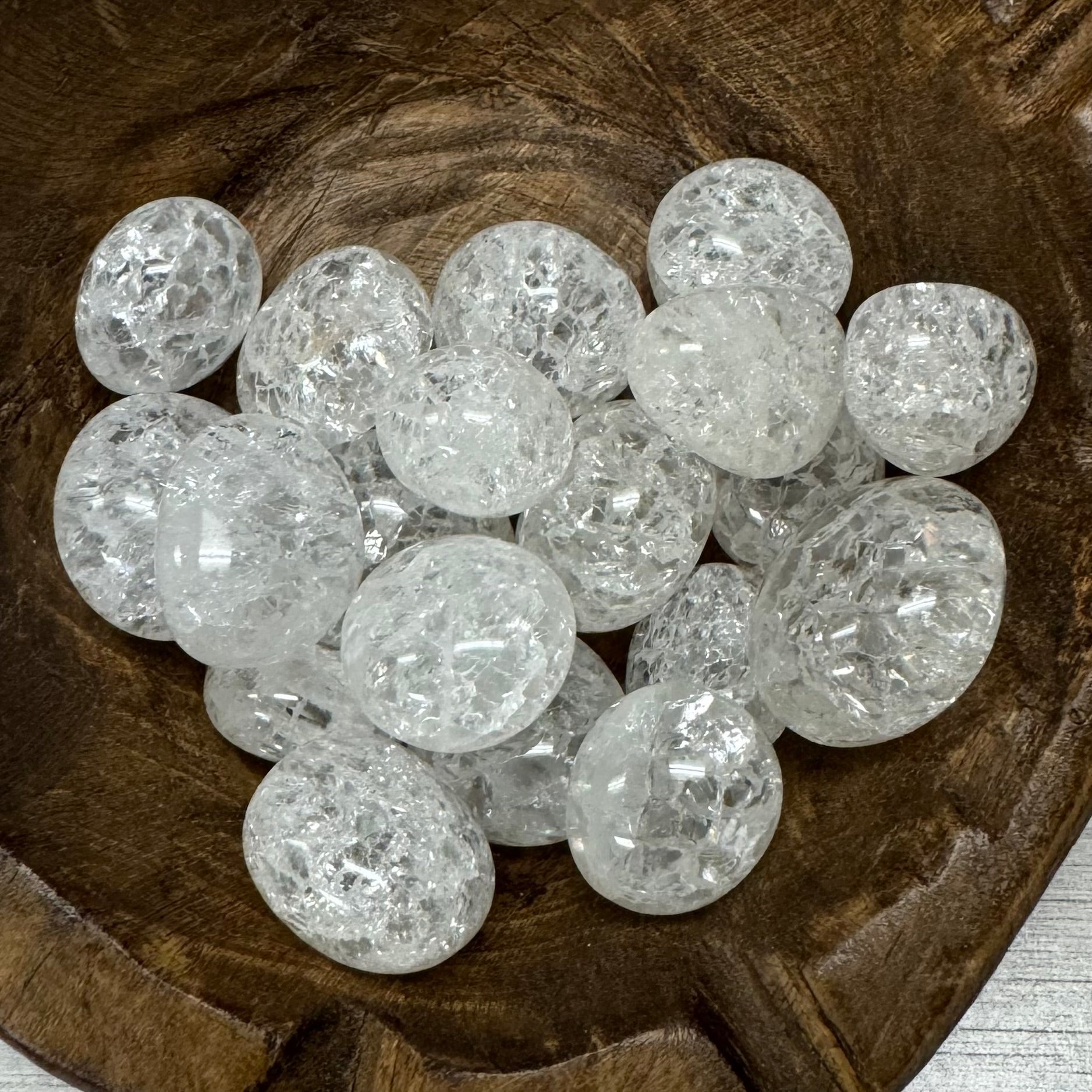 Crackle Quartz Tumbled - The Mystical Moon Online Store