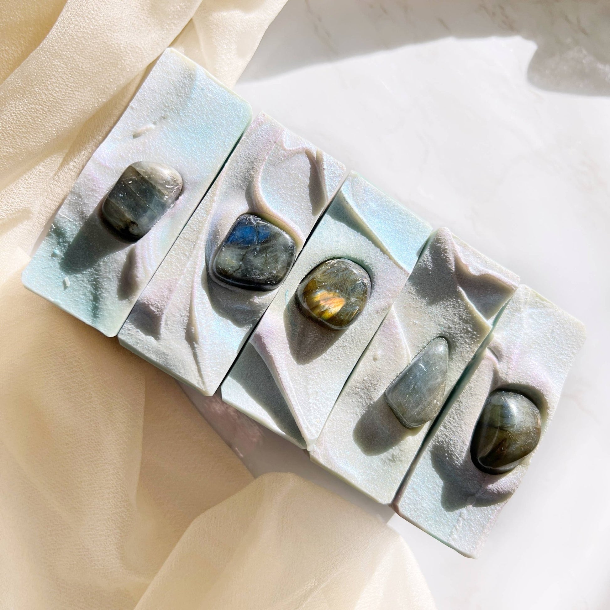 Crystal Soap - Namaste Magical | Labradorite - The Mystical Moon Online Store