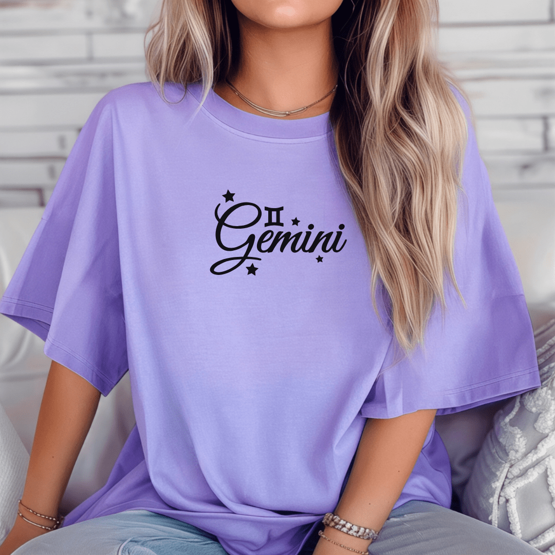Gemini Zodiac T-Shirt - The Mystical Moon Online Store