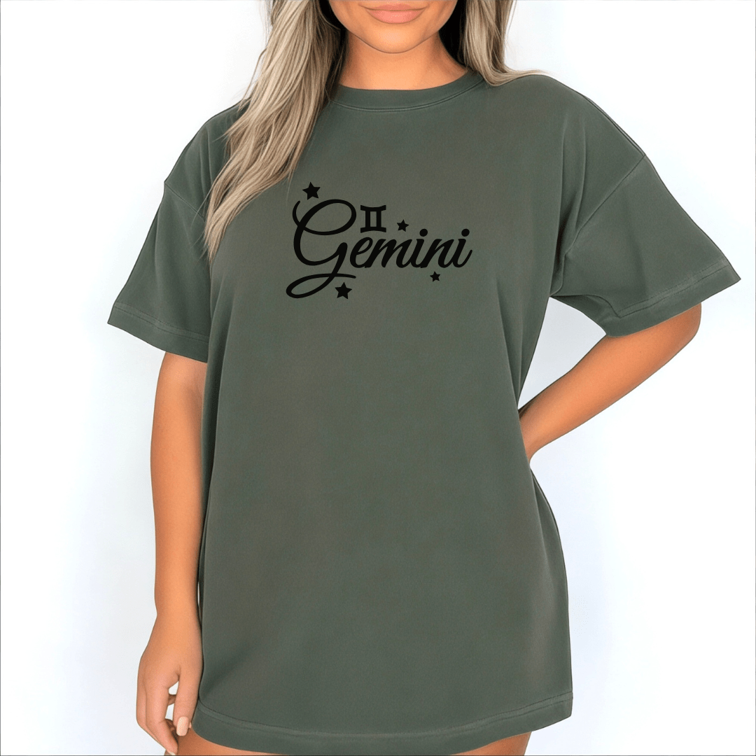Gemini Zodiac T-Shirt - The Mystical Moon Online Store