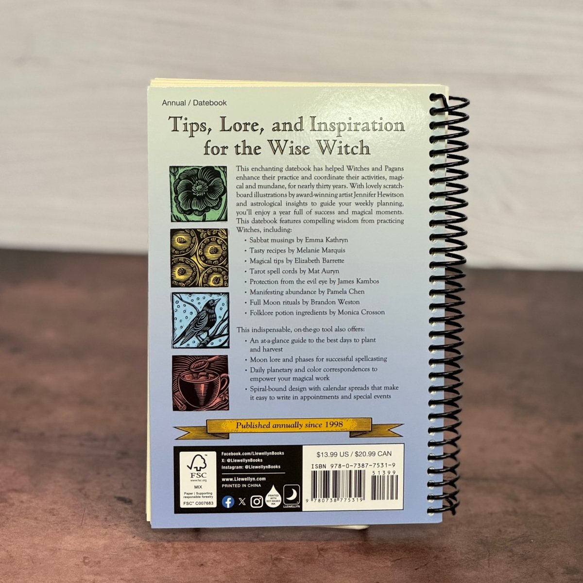 Llewellyn's 2026 Witches' Datebook - The Mystical Moon Online Store