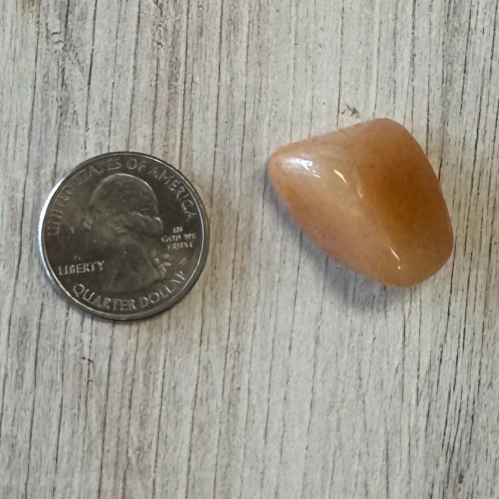 Peach Aventurine Tumbled - The Mystical Moon Online Store