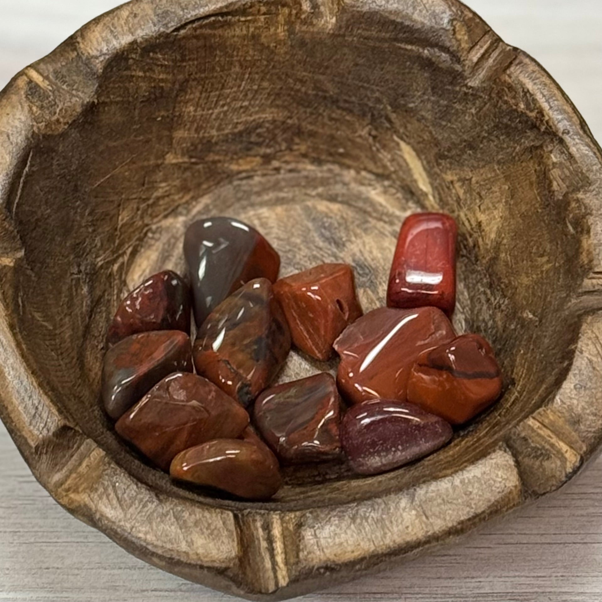 Petrified Wood Tumbled Crystal - The Mystical Moon Online Store