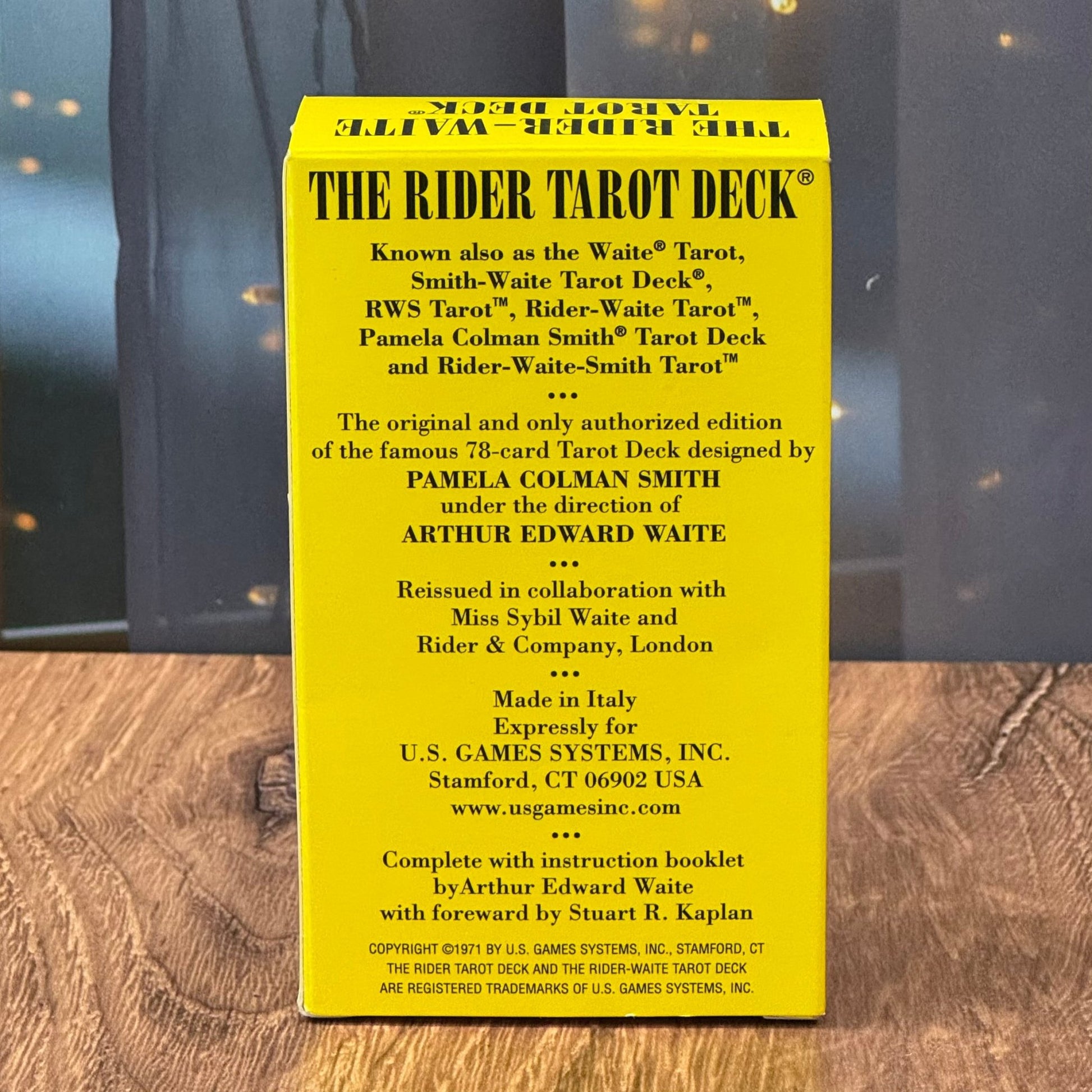 Rider - Waite Tarot by Pamela Colman and Arthur Waite - The Mystical Moon Online Store