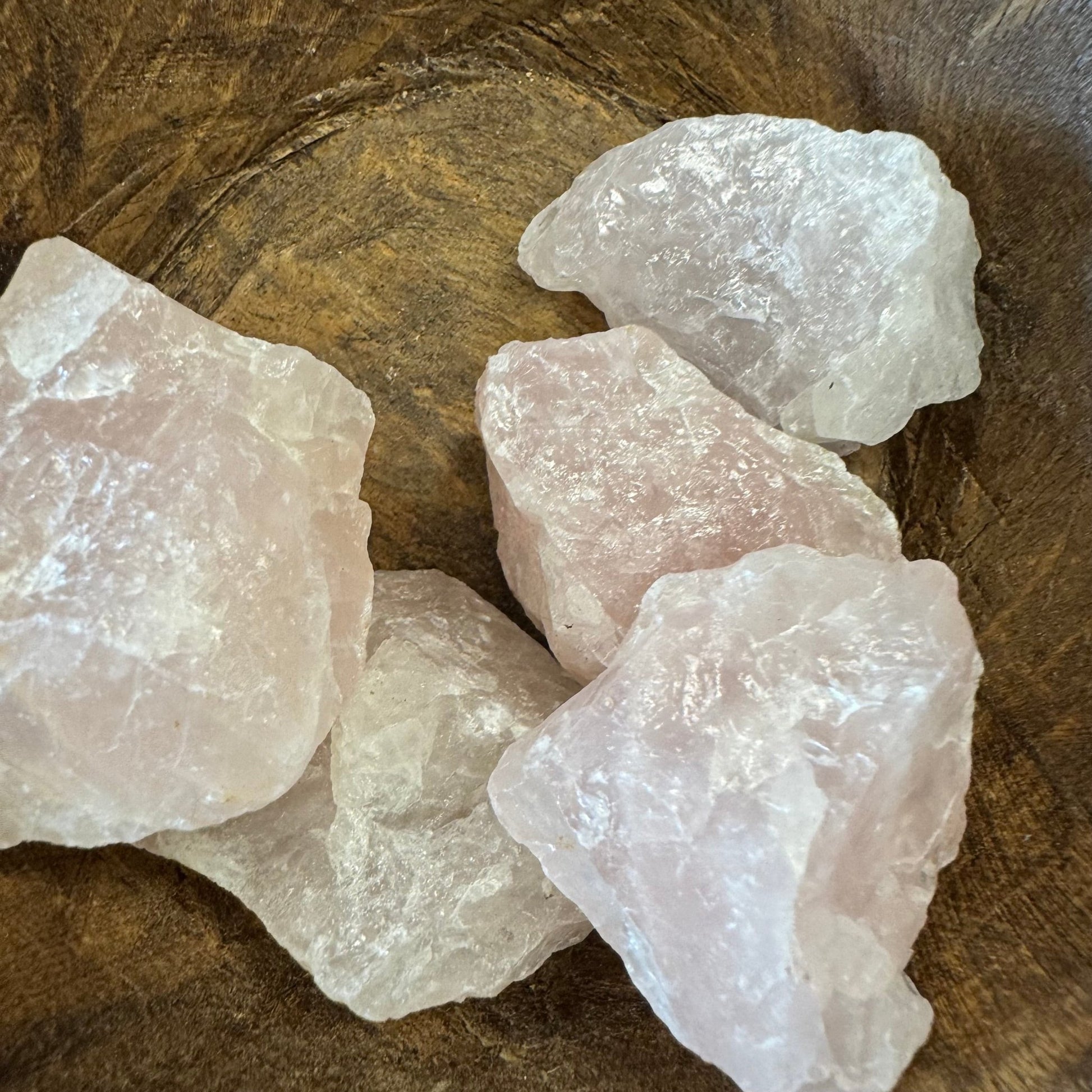 Rose Quartz Raw Crystal - The Mystical Moon Online Store