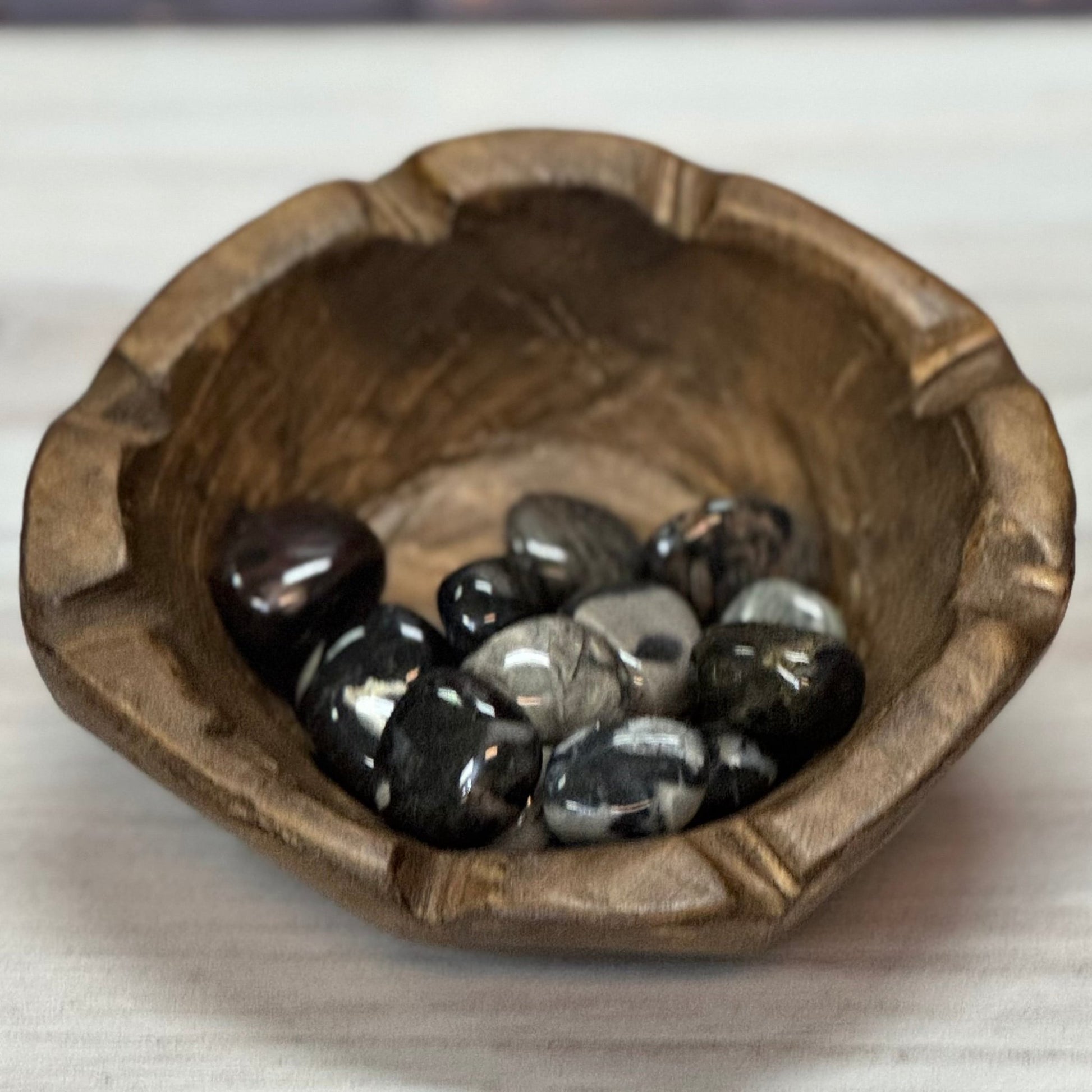 Silver Leaf Jasper Tumbled - The Mystical Moon Online Store