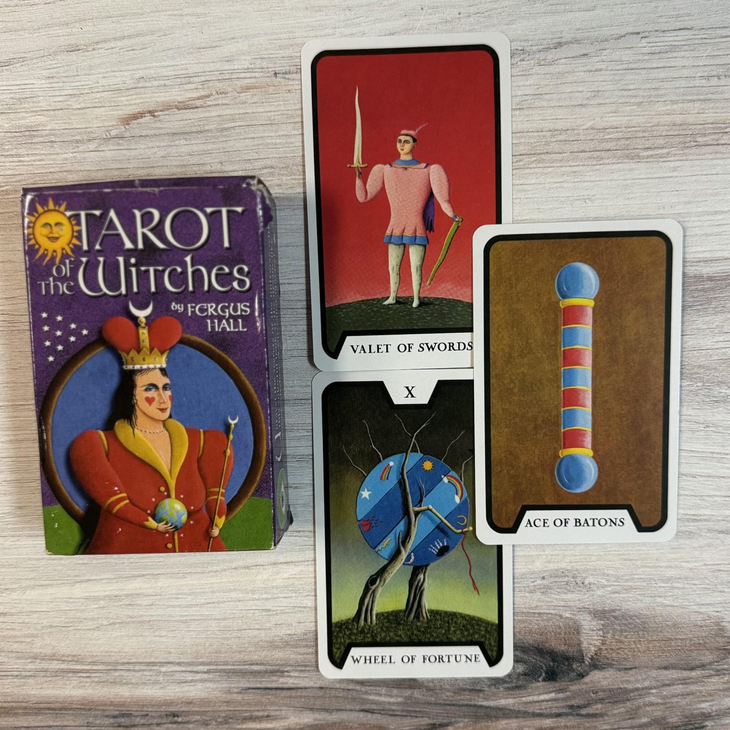 Tarot of the Witches by Fergus Hall - The Mystical Moon Online Store