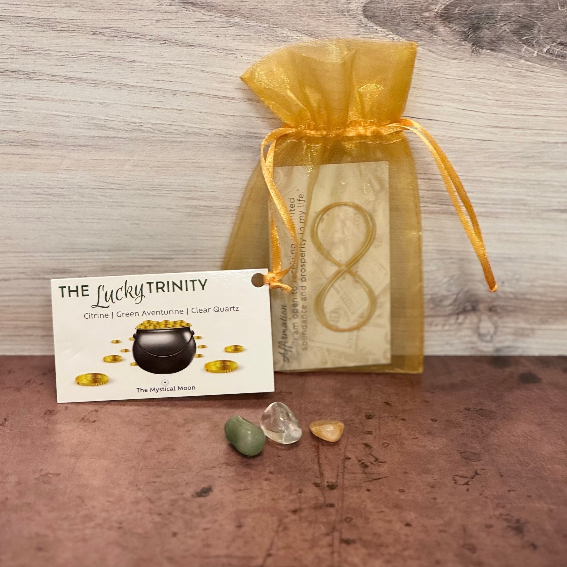 The Lucky Trinity Crystal Money Kit - The Mystical Moon Online Store